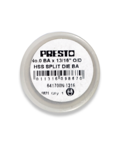 PRESTO 0BA HSS CIRCULAR SPLIT DIE
