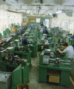 Production of the 254 lathes in the 1980s