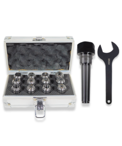 2MT ER20 Collet Chuck & 12pc 1.5-13mm Collet Set Myford Lathe Size
