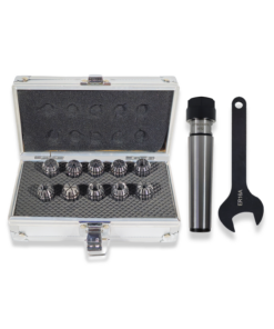 3MT ER16 Collet Chuck & 10pc 1-10mm Collet Set