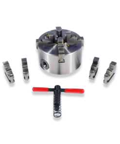 4" / 100MM 4 Jaw Self Centering Lathe Chuck With Plain Back
