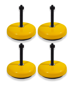 4 MACHINE ANTI-VIBRATION PADS 80mm