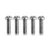 4BA X 1/2" ROUND HEAD SCREWS - PACK OF 5 SC124