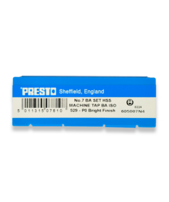 PRESTO 7BA HSS TAPS SET OF 3