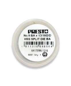 PRESTO 9BA HSS CIRCULAR SPLIT DIE
