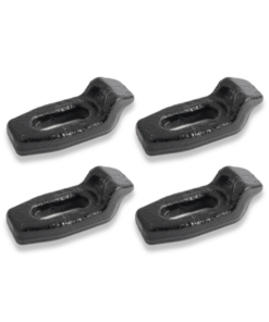 SET OF 4 LARGE DROP FORGED FACEPLATE CLAMPS