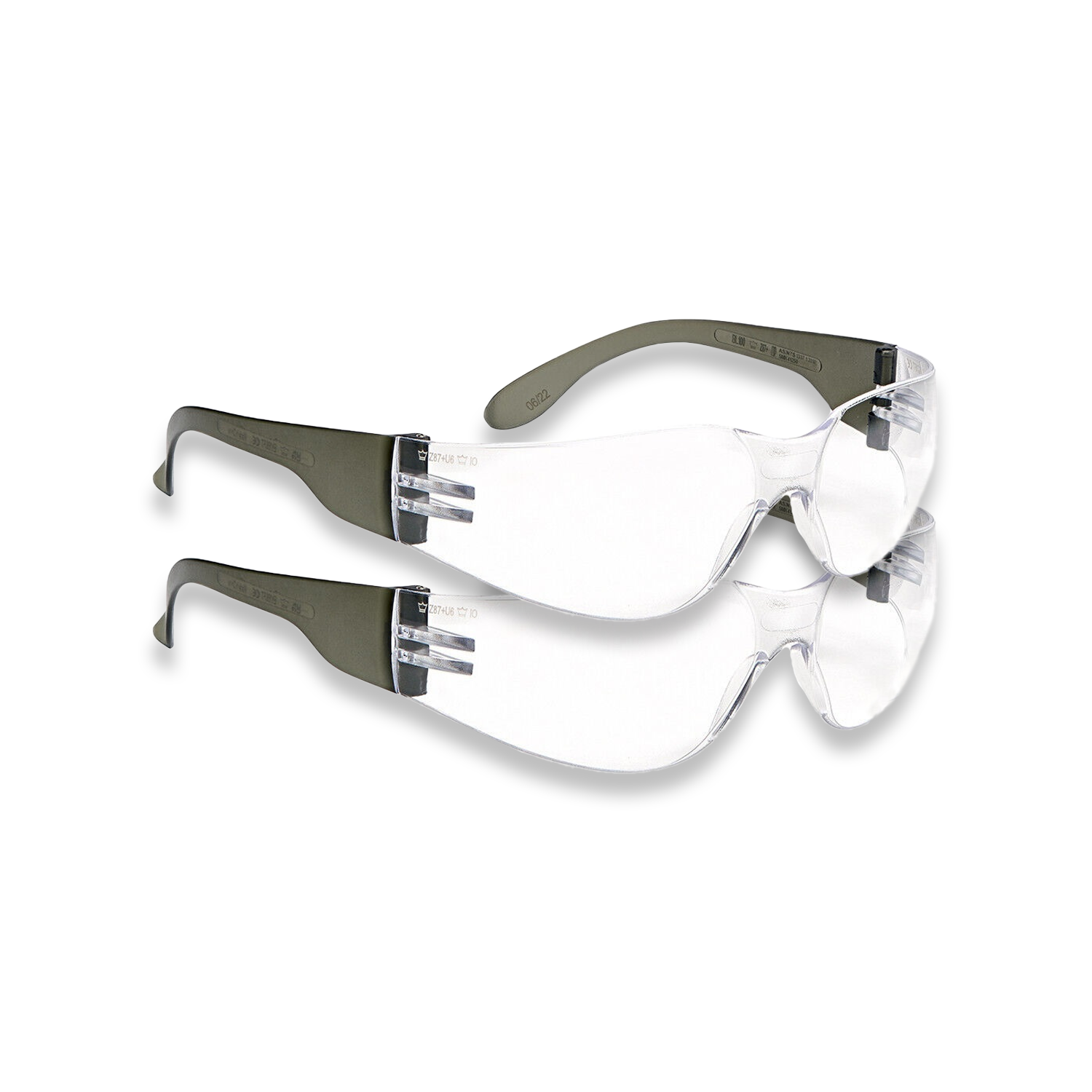 Bolle Safety Glasses Clear Lens BL100 Range BL100N10W x 2 pairs