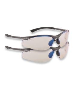 Bolle Safety Glasses Contour II Range CONTESP Clear Blue Filter Lens x 2 pairs