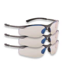 Bolle Safety Glasses Contour II Range CONTESP Clear Blue Filter Lens x 3 pairs
