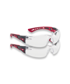 Bolle Safety Glasses Rush+ Range RUSHPPSI Clear Lens UV Protection x 2 pairs