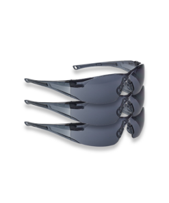 Bolle Safety Glasses Rush Range RUSHPSF Smoked Lens x 3 pairs