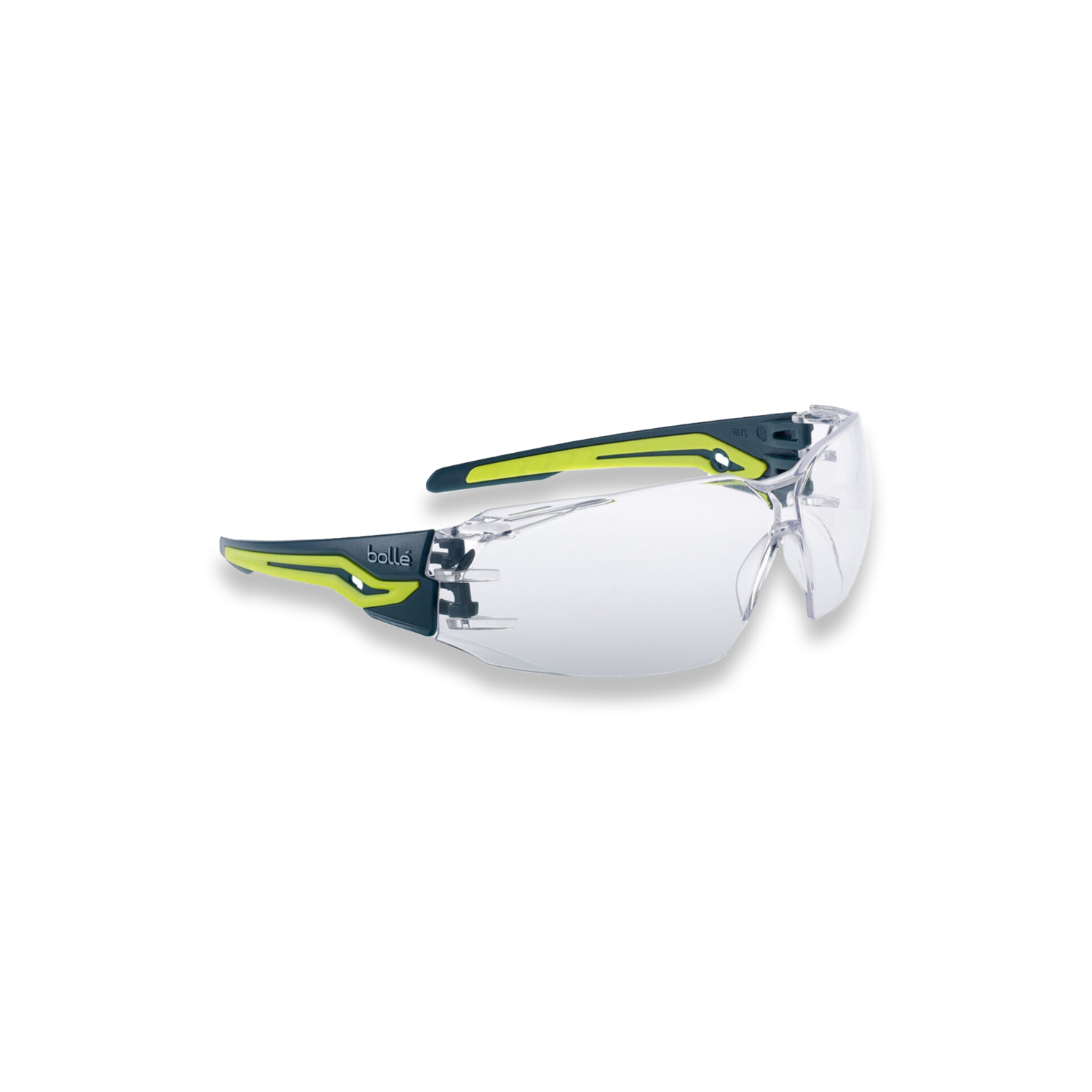 Bolle Safety Glasses Silex+ Range SILEXPPSI Clear Lens Anti-Fog/Scratch