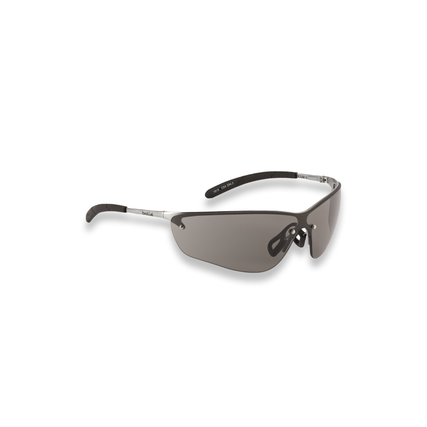 Bolle Safety Glasses Silum Range SILPSF Smoke Lens Anti Mist