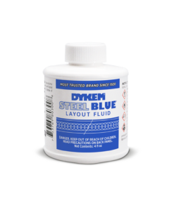 DYKEM Engineers Steel Blue Layout Fluid 4oz | 118ml Bottle With Brush In Cap 80200
