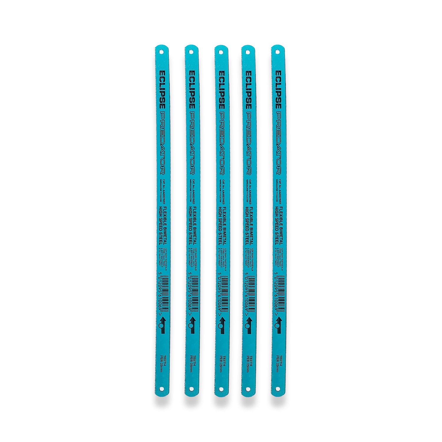 Eclipse Predator Bimetal HSS Hacksaw Blades 5 x 24TPI Blades