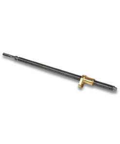 Alternative view of C25. FEEDSCREW AND NUT FOR LONG CROSS SLIDE - METRIC  30/136