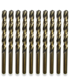 0.75mm HSS Cobalt Metric Jobber drills x 10