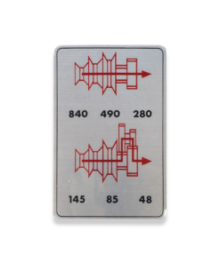 ML10 SPEED PLATE A7630