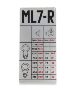 ML7-R SPEED PLATE