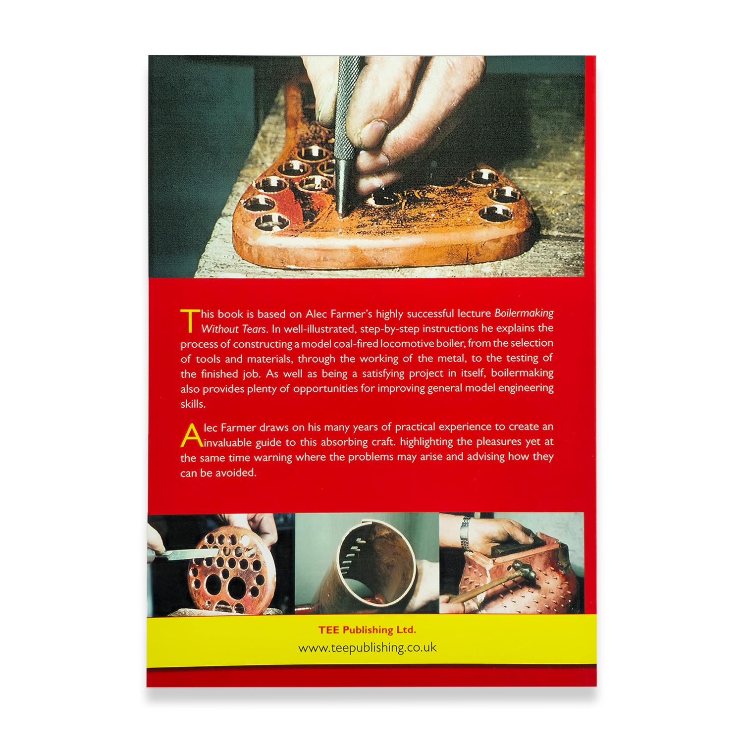 MODEL LOCOMOTIVE BOILERMAKING BY ALEC F. FARMER TRAINS LOCO BOILER BOOK - Image 2