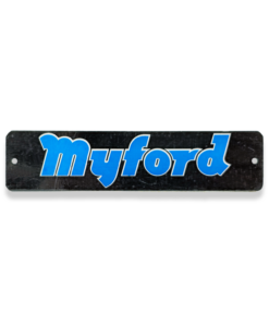 H84. MYFORD HEADSTOCK NAMEPLATE