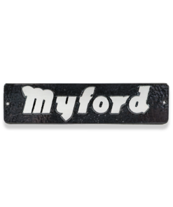H84. MYFORD HEADSTOCK NAMEPLATE