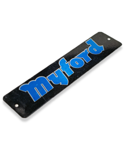 Alternative view of H84. MYFORD HEADSTOCK NAMEPLATE
