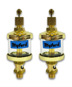 B1. PAIR OF HEADSTOCK DRIP FEED OILERS 65174