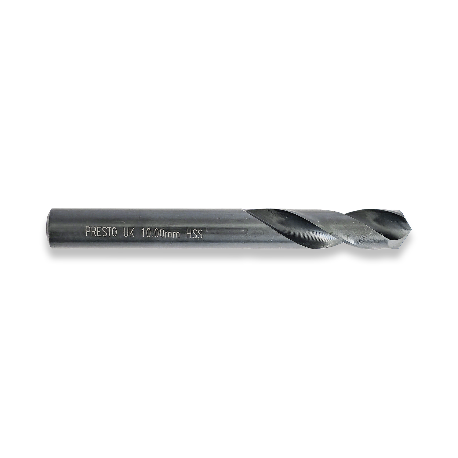PRESTO 10MM HSS SPLIT POINT STUB DRILL DIN1897