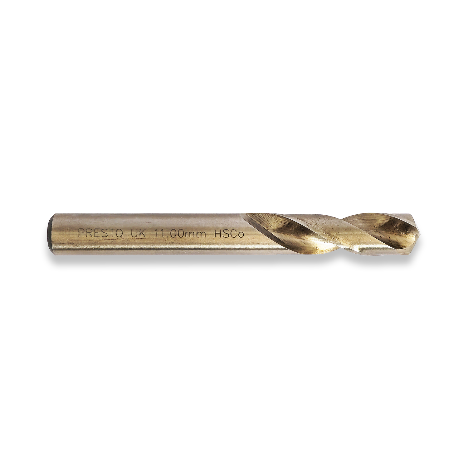 PRESTO 11MM COBALT SPLIT POINT STUB DRILL DIN1897
