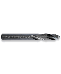 PRESTO 11MM HSS SPLIT POINT STUB DRILL DIN1897