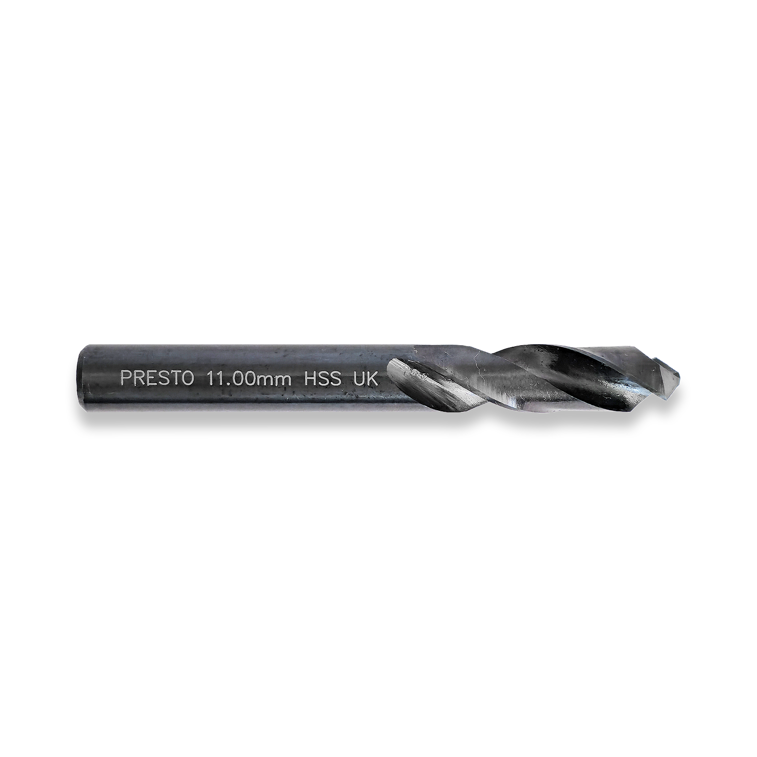 PRESTO 11MM HSS SPLIT POINT STUB DRILL DIN1897