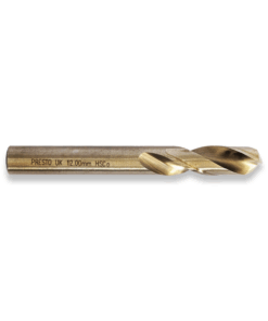 PRESTO 12MM COBALT SPLIT POINT STUB DRILL DIN1897