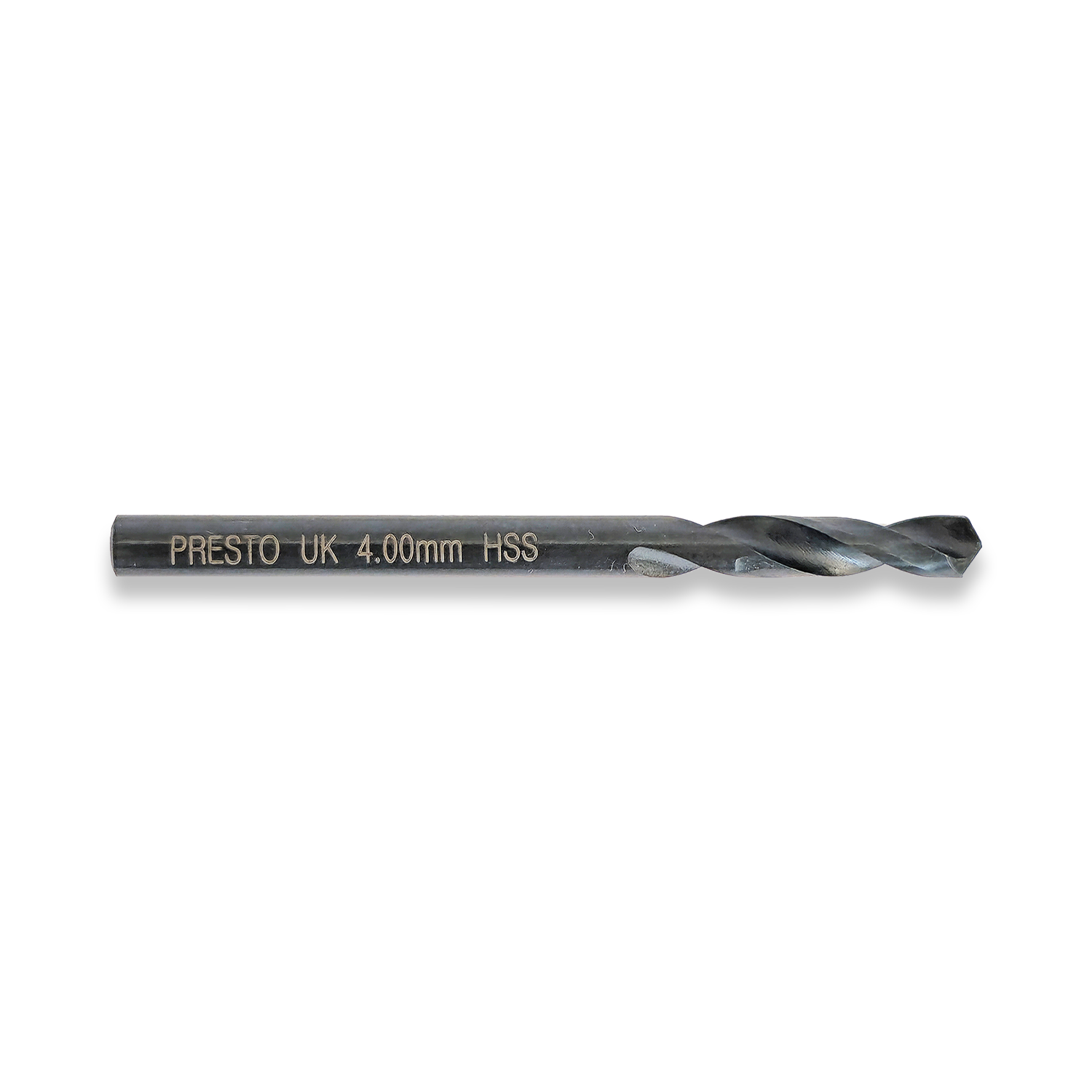 PRESTO 4MM HSS SPLIT POINT STUB DRILL DIN1897