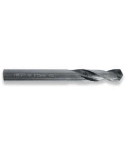 PRESTO 9MM HSS SPLIT POINT STUB DRILL DIN1897