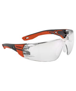 Bolle RUSH+ Safety Glasses - RUSPMN11E - UV Eye Protection - Clear Anti Fog x 2