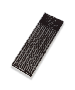 Alternative view of SCREWCUTTING CHART - METRIC  10428