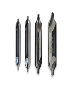 SET OF 4 CENTRE DRILLS ( 1MM / 1.6MM / 2 MM + 2.5 MM )