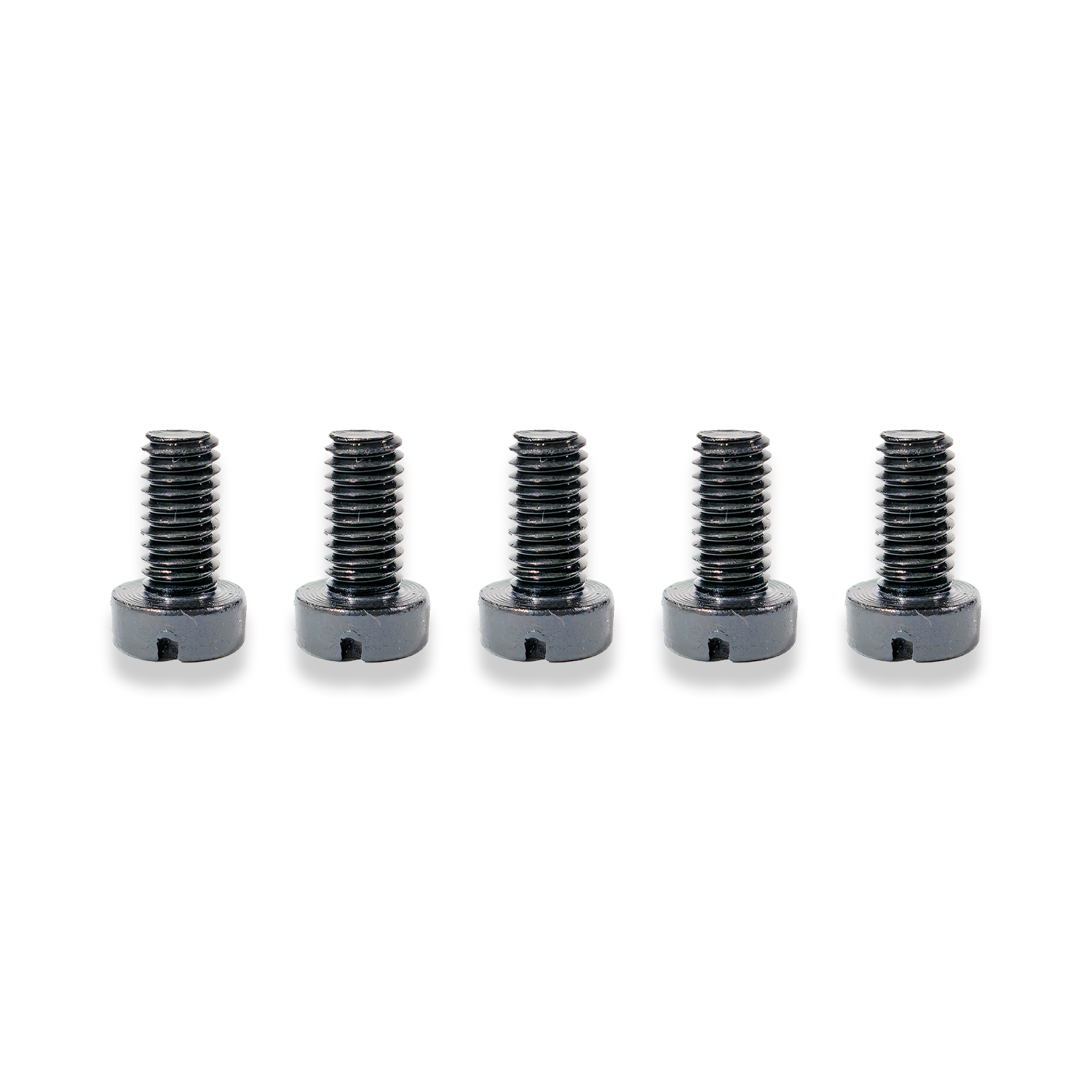 13. 2BA x 3/8" SLOTTED HEAD MACHINE SCREWS - PACK OF 5 - SC80
