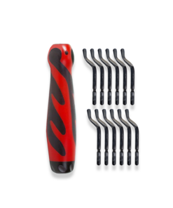 Shaviv Deburring Tool Mango Click Handle & 12 E100 Blades 155-29229