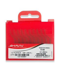 Shaviv E100 Heavy Duty Deburring Blades For Steel, Aluminum, Copper & Plastics 10 Piece Set