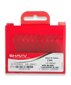 Shaviv E300 Heavy Duty Deburring Blades For Steel, Aluminium & Copper 10 Piece Set