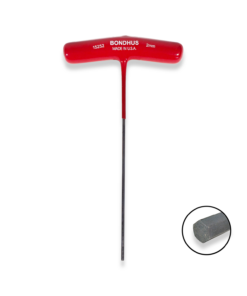 BONDHUS 2mm T-Handle 6" Hex Driver 15252