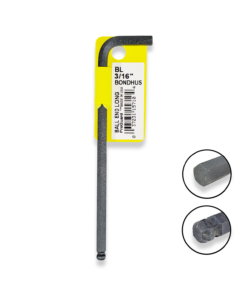 BONDHUS 3/16" Allen Key Ball End Hex Long Arm 15710