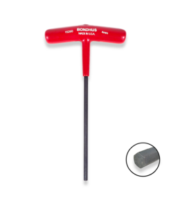 BONDHUS 4mm T-Handle 6" Hex Driver 15260