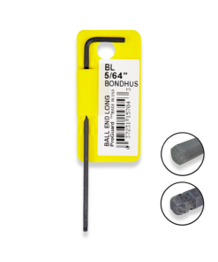BONDHUS 5/64" Allen Key Ball End Hex Long Arm 15704