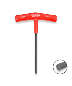 BONDHUS 6mm T-Handle 6" Hex Driver 15268