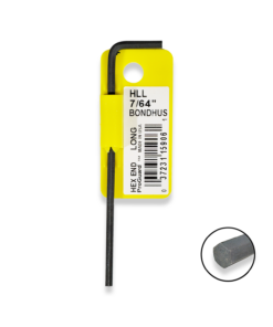 BONDHUS 7/64" Allen Keys Hex Long Arm ProGuard Finish 15906