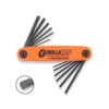 BONDHUS Gorilla Grip Hex Fold Up Allen Key Set 12pcs Metric & Imp HF12 12550