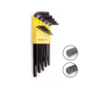 BONDHUS Ball End Hex Allen Key Set 13pcs Imperial 0.050"-3/8" BLX13 10937